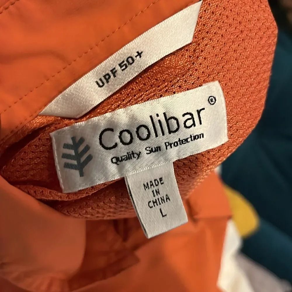 Coolibar UPF 50+ Sun Protection Button-Up, L! - Picture 10 of 12